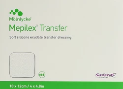 Mepilex Transfer Safetac Wundauflage 10x12cm Silikon