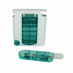 Pilbox 7 Medikamentenspender Tage deutsch/französisch