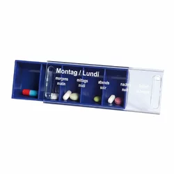 Anabox Medidispenser 1 Tag blau