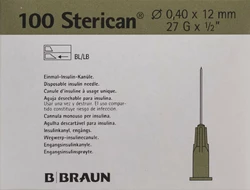 Sterican Nadel 27G 0.40x12mm grau Luer