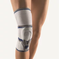 BORT Med Kniegelenkbandage Osgood-Schlatter XL+ d-41/f-52cm silber