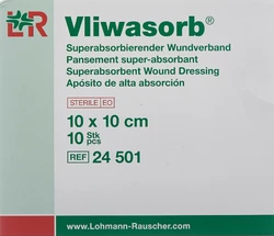 Vliwasorb spezielle Wundauflagen Wundverband 10x10cm steril