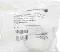 PARI BABY Maske Grösse 2 mit BABY Winkel