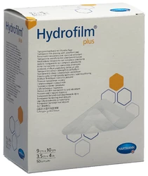Hydrofilm Plus PLUS wasserdichter Wundverband 9x10cm steril