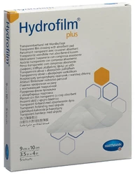 Hydrofilm Plus PLUS wasserdichter Wundverband 9x10cm steril