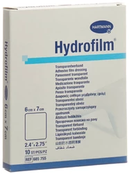 Hydrofilm Transparentverband 6x7cm steril