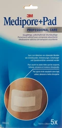 3M Medipore 10x20cm Wundkissen 5x15.5cm