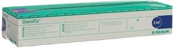 Omnifix Spritze 3 ml LuerLock latexfrei zentriert