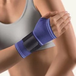 BORT Med Handgelenkstütze recht/links XL -21cm mit Bandage blau