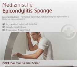 BORT Med Stabilo Epicondylitis Spange Grösse 4 silber