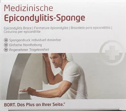 BORT Med Stabilo Epicondylitis Spange Grösse 5 silber