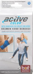 BORT ActiveColor Daumen-Hand-Bandage XL blau