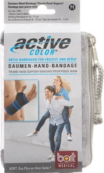 BORT ActiveColor Daumen-Hand-Bandage S schwarz