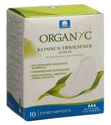 Organyc Monatsbinden mit Flügel Mode Flow