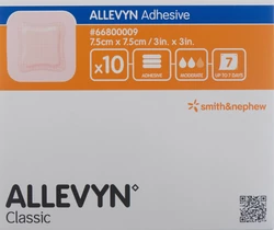 ALLEVYN ADHESIVE Wundverband 7.5x7.5cm