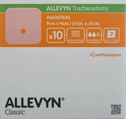 ALLEVYN TRACHEOSTOMY Wundverband 9x9cm