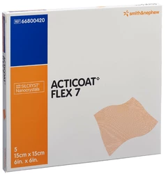 ACTICOAT FLEX 7 Wundverband 15x15cm