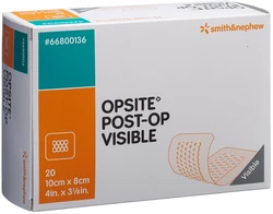 OPSITE POST OP VISIBLE transparenter Wundverband 8x10cm