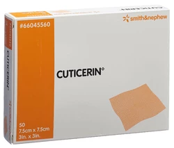 CUTICERIN compresse onguent 7.5x7.5cm