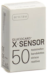Glucocard X-Sensor bandelettes
