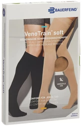 VenoTrain soft A-D KKL2 S normal/short offene Fussspitze caramel