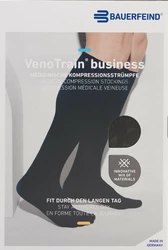 VenoTrain Business BUSINESS foot long AD KKL2 S normal/long geschlossene Fussspitze schwarz