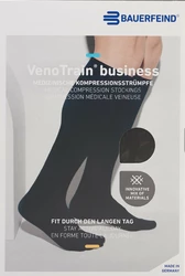 VenoTrain Business BUSINESS foot long AD KKL2 XL normal/long geschlossene Fussspitze schwarz