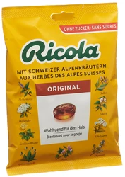 Ricola Kräuterbonbons Original ohne Zucker mit Stevia