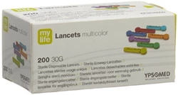 mylife Lancets lancettes jetables multicolor