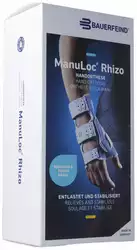 BAUERFEIND ManuLoc Rhizo orthèse de stabilisation Grösse 2 droite titane