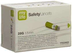 mylife SafetyLancets lancettes de sécurité 28G