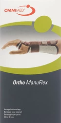 OMNIMED Ortho Manu Flex Handgelenk-Bandage M 16cm rechts hautfarbig
