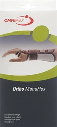 OMNIMED Ortho Manu Flex Handgelenk S 16cm r schw