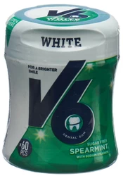 V6 White Kaugummi Spearmint