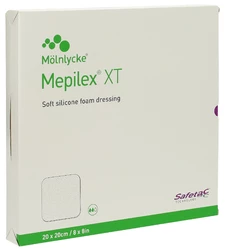 Mepilex Safetac XT 20x20cm steril