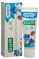 GUM Junior Zahngel 6+ Jahre Erdbeere