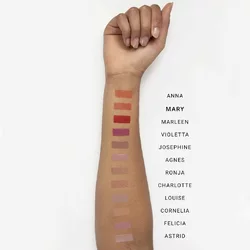 IDUN Minerals Lipgloss Mary transparent röd