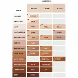 IDUN Minerals Liquid foundation Nordic Veil Saga