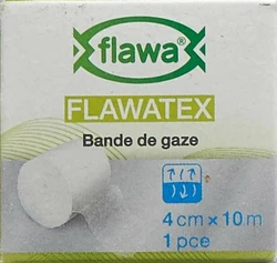 flawa Flawatex Gazebinde 4cmx10m unelastisch