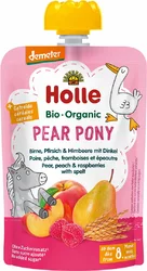 Holle Pear Pony - Pouchy Birne Pfirsich & Himbeere mit Dinkel