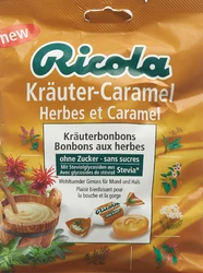 Ricola Kräuter-Caramel ohne Zucker mit Stevia