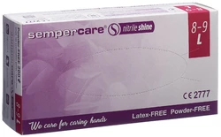 Sempercare Nitril Shine L unsteril ungepudert