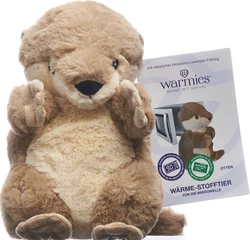 Warmies Wärme-Stofftier Otter Lavendel-Füllung removable pack