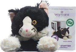 Warmies Wärme-Stofftier Katze liegend Lavendel-Füllung