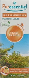 Puressentiel diffuse voyage en Sicile huiles essentielles pour diffusion