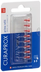 Curaprox CPS 07 prime refill Interdentalbürste rot