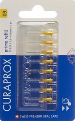 Curaprox CPS 09 prime refill brossette interdentaire jaune jaune