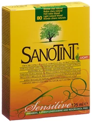 SANOTINT Sensitive Light Haarfarbe 80 hell naturblond