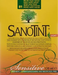 SANOTINT Sensitive Light Haarfarbe 81 mittel naturblond