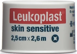 Leukoplast skin sensitive Silikon 2.5cmx2.6m